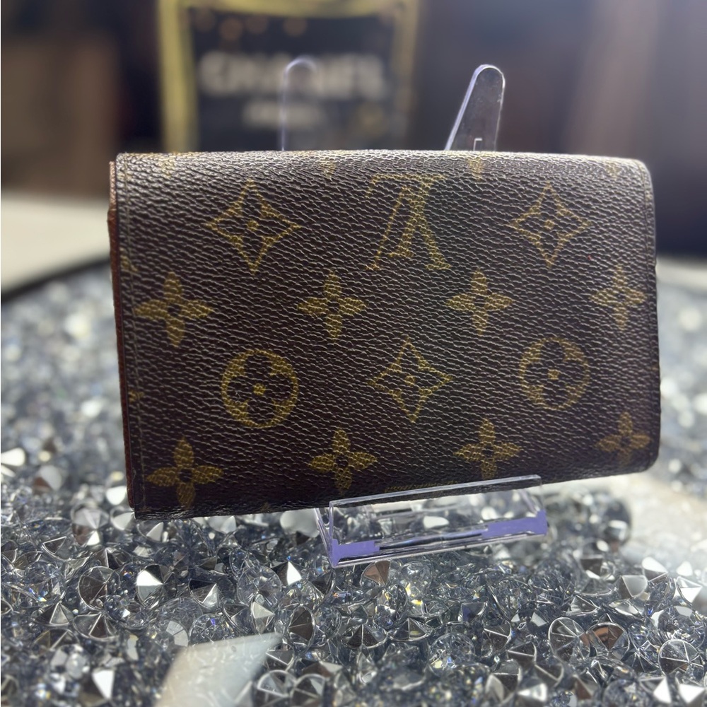 Louis Vuitton Monogram Porte Monnaie Tresor Wallet EUC - Picture 5 of 12